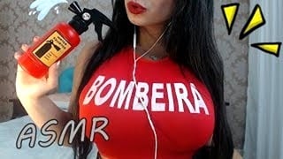 [ASMR] Busty Babe Water Play Sounds