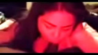 Latina BBW Slut Gets BBC Blowjob