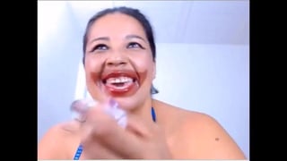 Latina BBW Deep Throat Webcam Slut