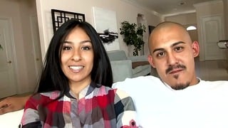 Real Latina Couple’s Homemade Sex