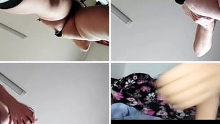 Mature Latina Fucks Herself to Orgasm