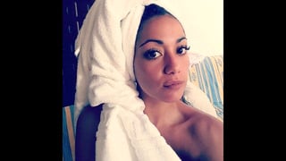 Busty Latina MILF Seduces with Juicy Lips