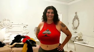 Latina MILF Shared by 2 BBC in Threesome Fuck