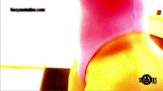 Big Booty Latina Dancer Bouncing Ass