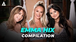 Lesbian Teen Threesome Compilation!