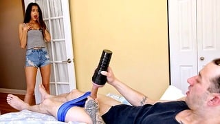 Steamy Stepsister Surprise For Stepbrother