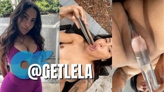 You won’t believe what I do to my pussy after a sweaty outdoor gym session