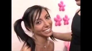 Tiny Teen Lela Star Pleasures Herself