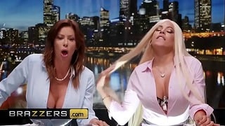 News Anchors Get Caught in a Steamy Threesome