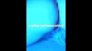 Horny MILF Masturbates Her Shaved Pussy